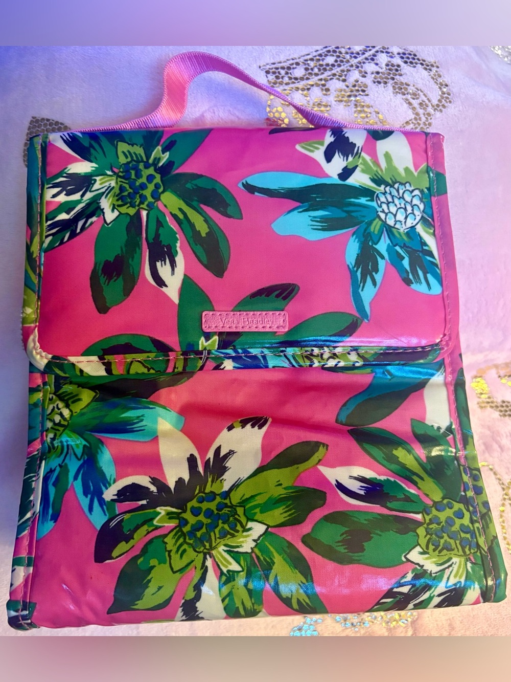 Vera Bradley Tropical Paradise Insulated Lunch Bag